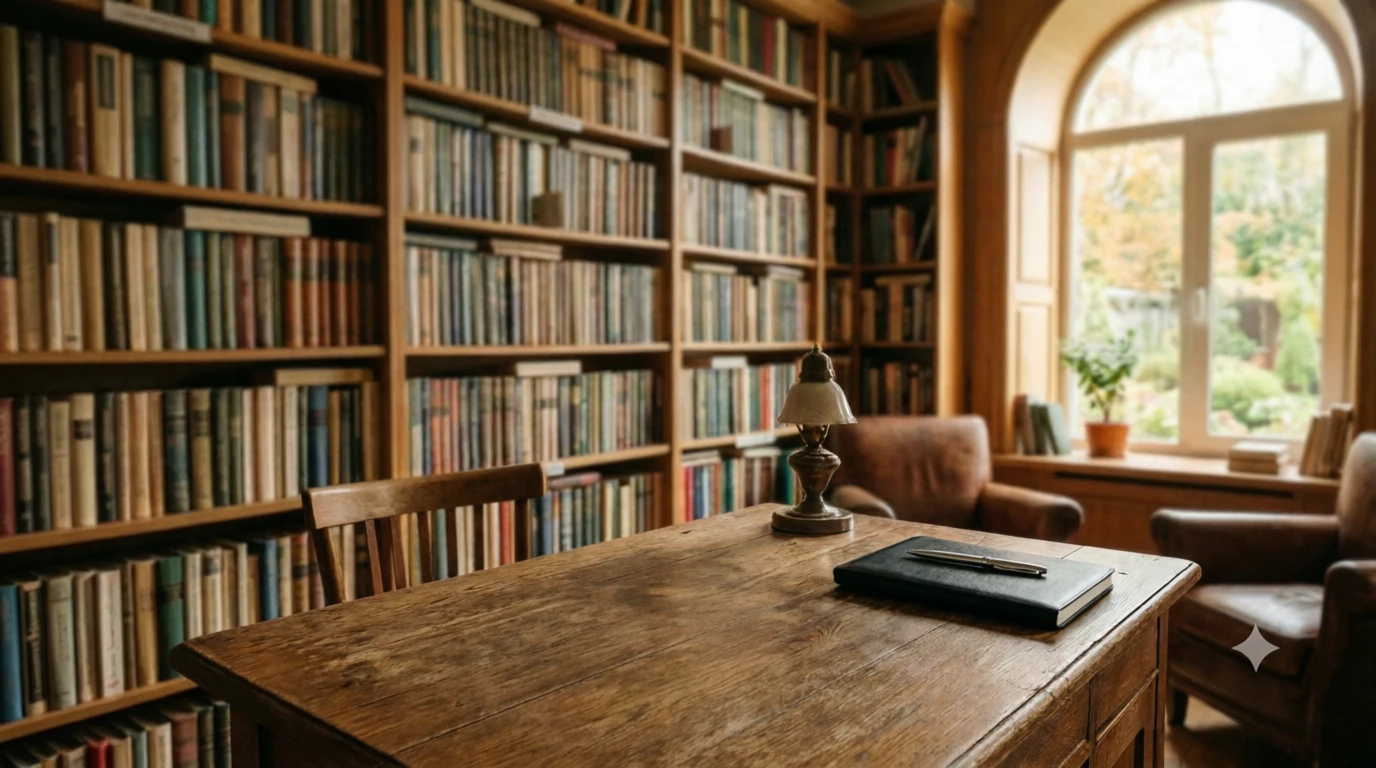 Cozy library, created with AI