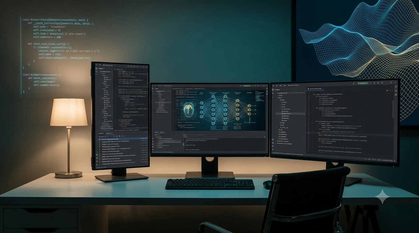 Workspace, created with AI